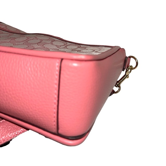 COACH SIGNATURE MONOGRAM CROSSBODY BAG - Picture 5 of 6